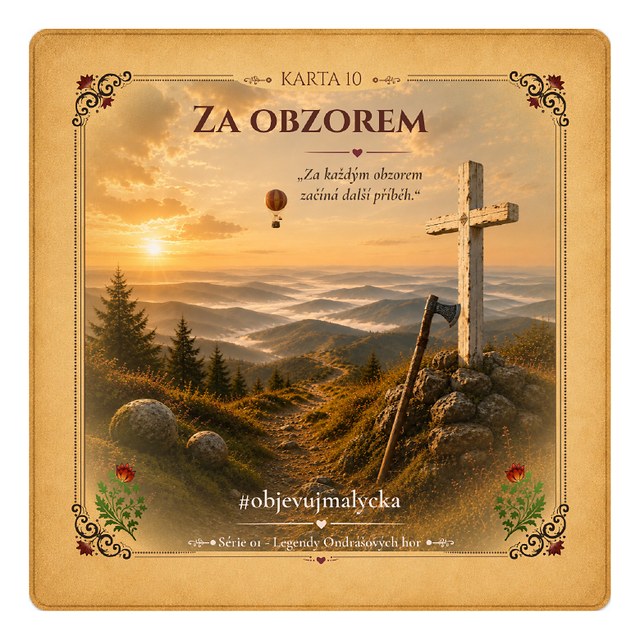 Za obzorem – sběratelská karta malycka