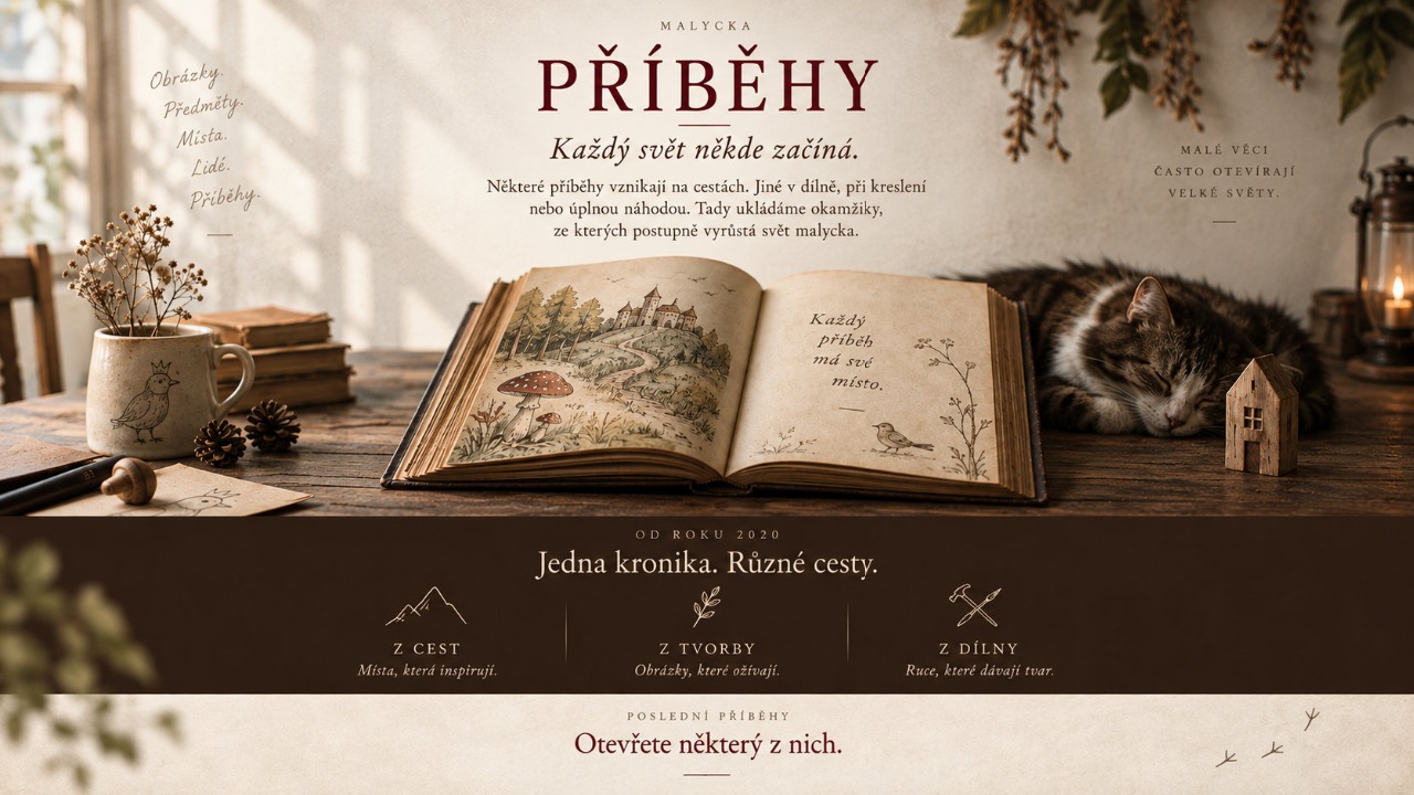 Příběhy ze světa malycka – kronika cest, tvorby a příběhů