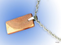 NÁHRDELNÍK TMAVÝ PŮLMĚSÍC / Necklace dark crescent